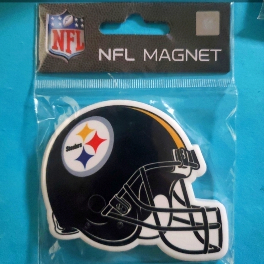NFL Steelers Ceramic Helmet Magnet